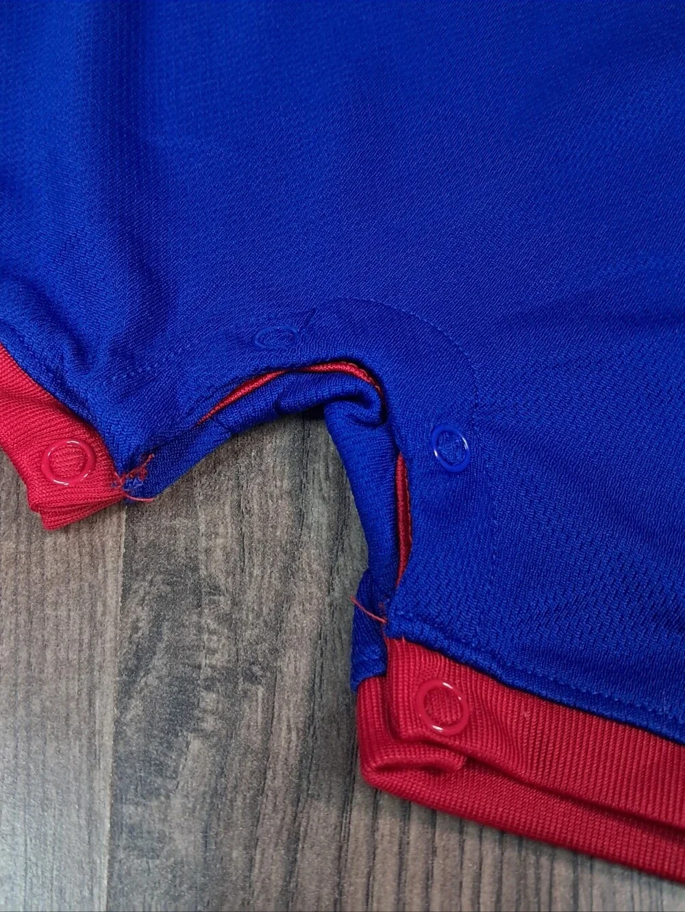 Champion Blue Jersey Infant Boys Romper Size 9 Months New With Tags
